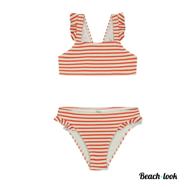 Bikini meisjes Rood gestreepte