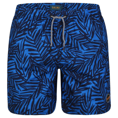 Shiwi Mangrove Blauwe Zwemshort – Trendy Print, Sneldrogend En Comfortabel