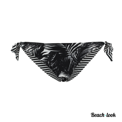 Shiwi Strik Bikinibroekje – Trendy Palm En Stripes Zomerstijl