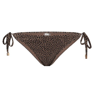 Shiwi Bikinibroekje Animal Print LIZ – Trendy Beachwear In Bruine Kleurtonen