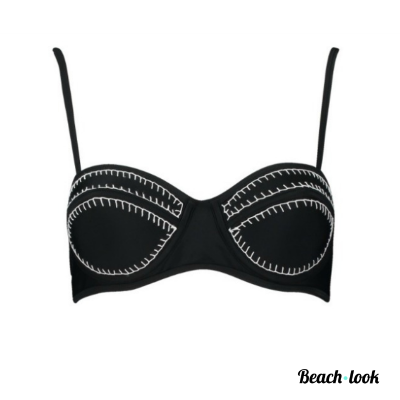 Zwarte D-Cup Bikini Met Reversible Top – Shiwi Bikinitop Ethnic