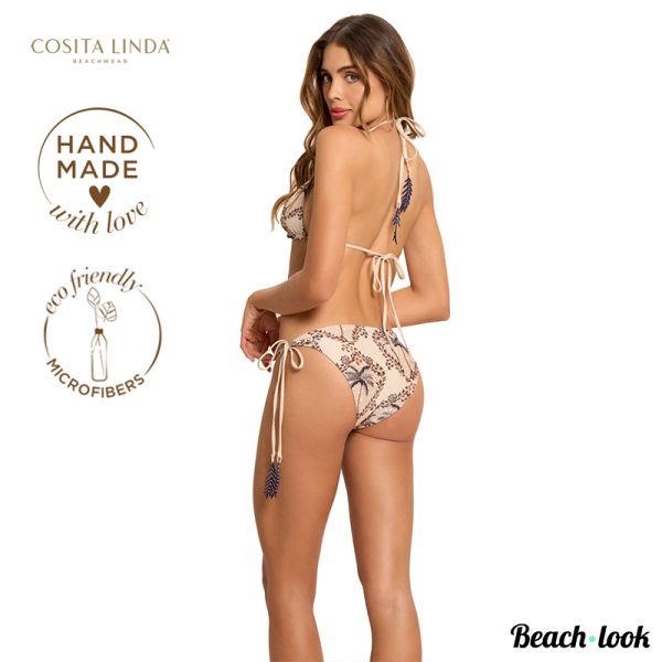 Cosita Linda luxe beige goud latin bikinibroekje