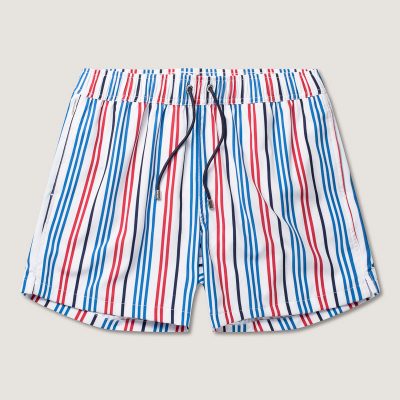 Panos Emporio Classic Pinstripe Zwemshort