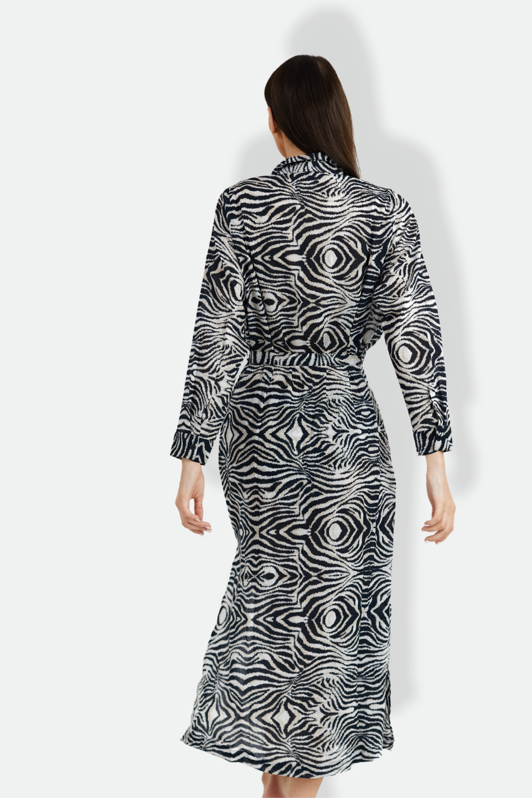 Panos Emporio Ismene Zebra Strandjurk - Afbeelding 3
